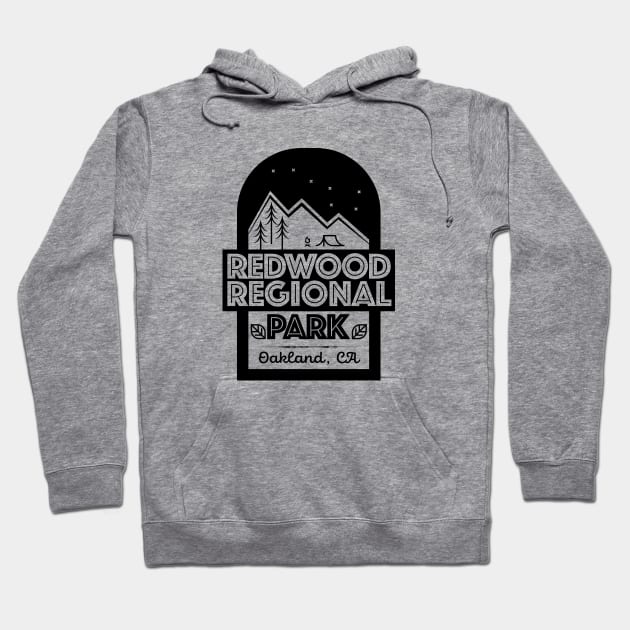 Redwood Regional Park Hoodie by mikelcal